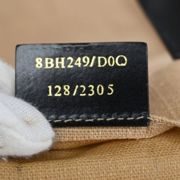 FENDI Logo Baguette Silhouette Tote Hand Bag Canvas Leather Brown Italy 68KA638 - Picture 13 of 15